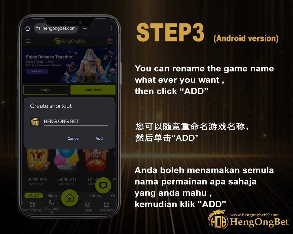 HengOngBet Login 11 3 1