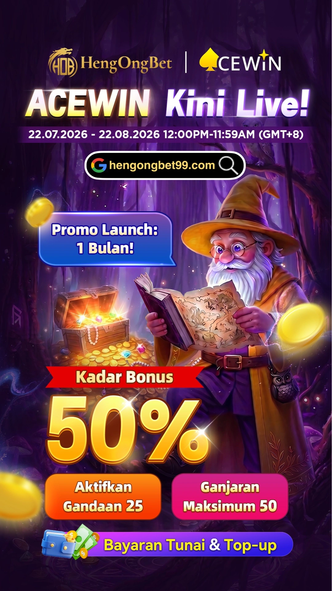 Berita 3 HengOngBet ACEWIN New Game Launched BM