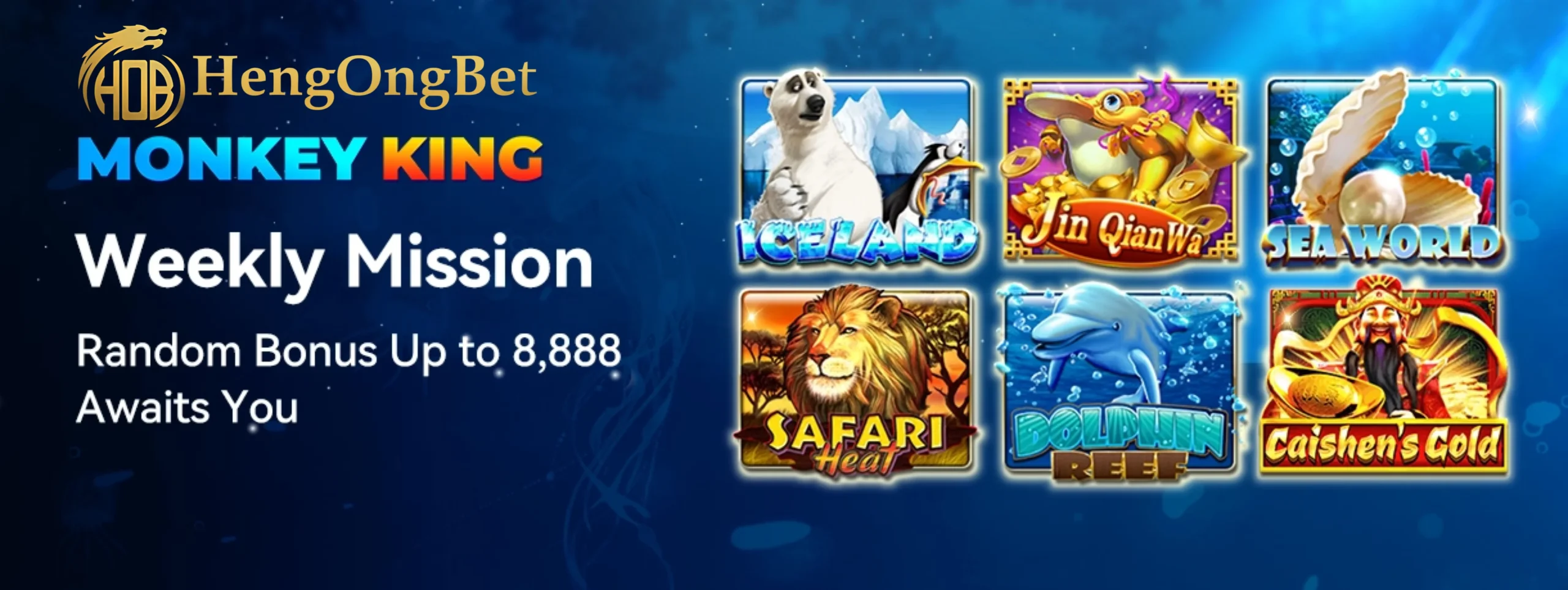 HengOngBet Monkey King Weekly Mission