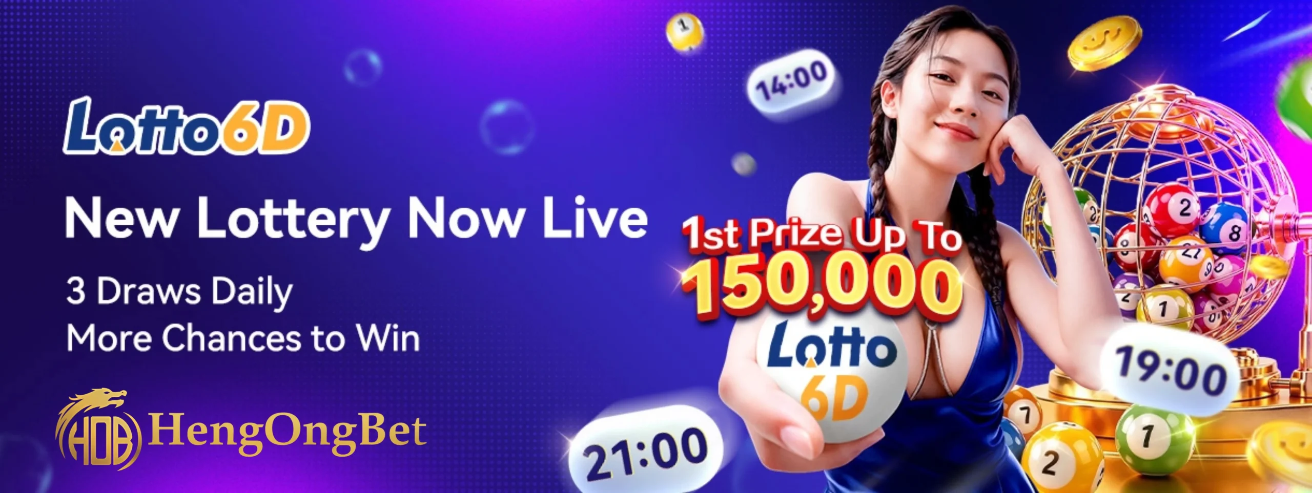 HengOngBet New Lottery Lotto 6D